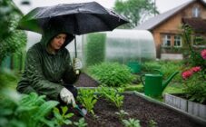 Как ухаживать за огородом в дождливую погоду: советы и инструкции