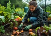 Как спасти огород от гниения после дождей